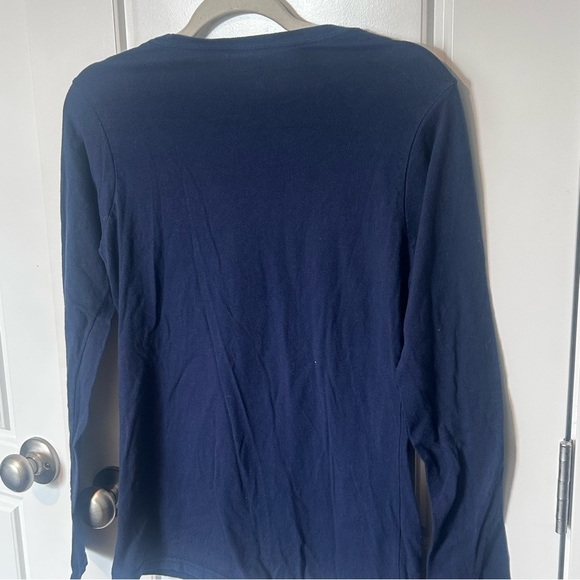 Post Malone Home Alone Christmas Holiday Long Sleeve Tee. Ladies Medium. - Picture 3 of 3